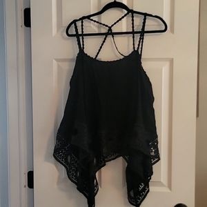 Macabre asymmetrical camisole